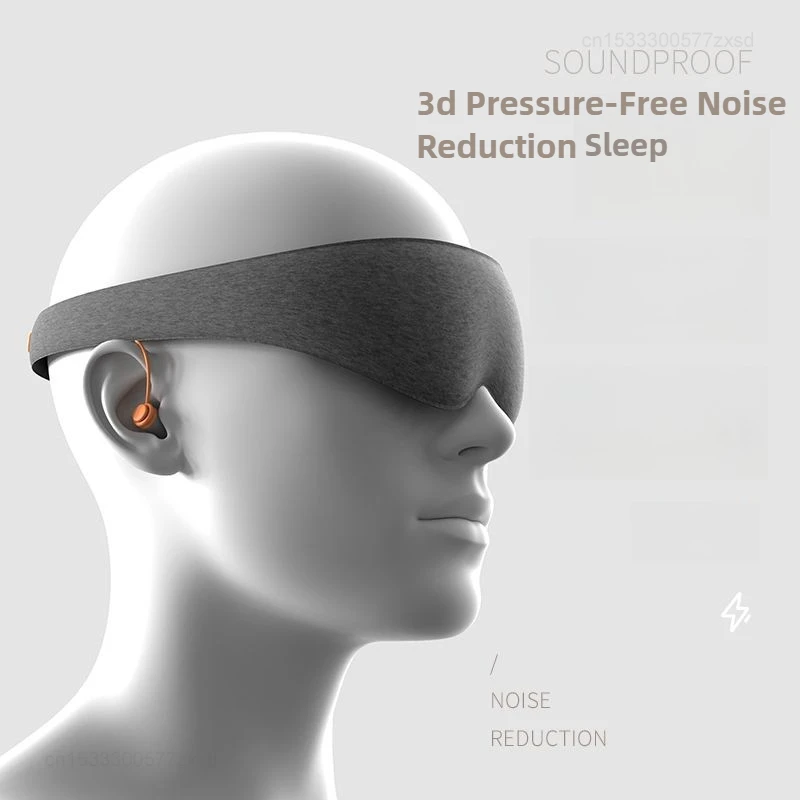 Xiaomi 3D Noise Reduction Sleeping Mask Full Shading Relaxing Eye Mask Sleep All-in-One Aid Eyepatch Mask for Travel Couple Gift