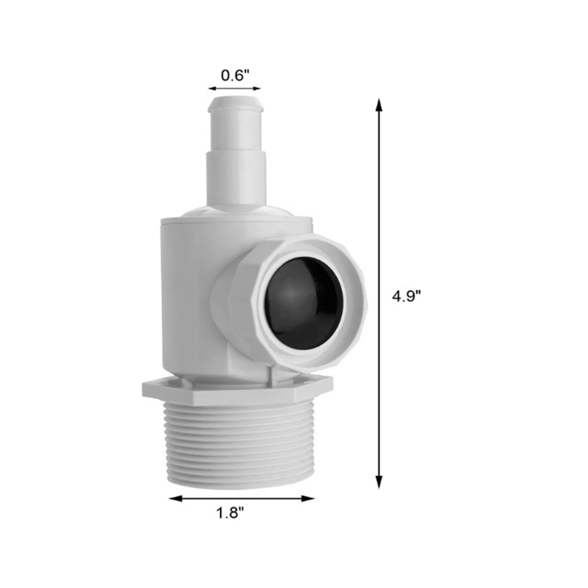 Zwembadreiniger Onderdelen Waterleiding Connector Onderdelen Voor Vac-280 Tanktrax Dierenriem 9-100-9001 Zwembadaccessoires