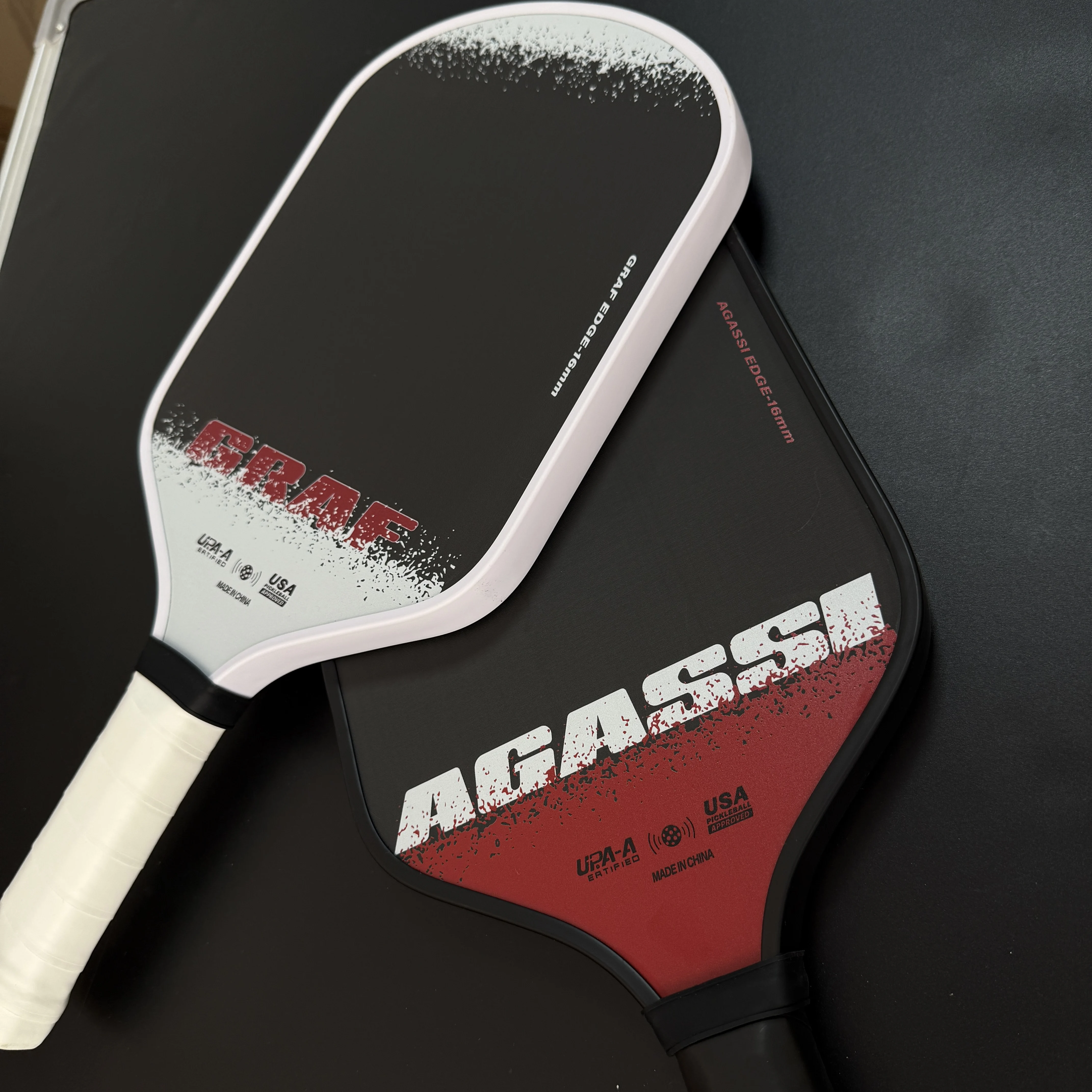 

16MM Pickleball Paddles Honeycomb Core Pickleball Paddle T700 Carbon Fiber USA PA Approved Professional Pickleball Racket Sport