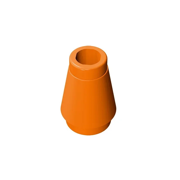 Gobricks GDS-606 NASE CONE KLEIN 1X1 kompatibel mit Lego 4589 6188 59900 64288 DIY-Lernbausteinen für Kinder
