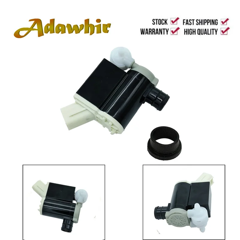 

NEW Front Washer Pump 98510-2V100 for Hyundai Santa Fe Carens Carnival Kia Sedona 06-13 Windscreen Motor Dual Outlet