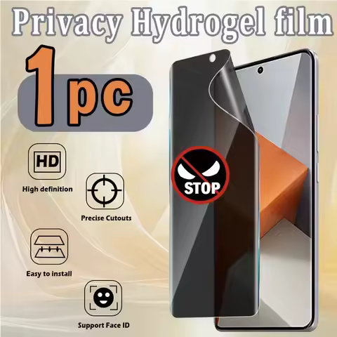 Privacy Hydrogel Film For Samsung M12 A20S F54 M54 A73 A24 F02S M53 F22 Anti-Spy Screen Protectors