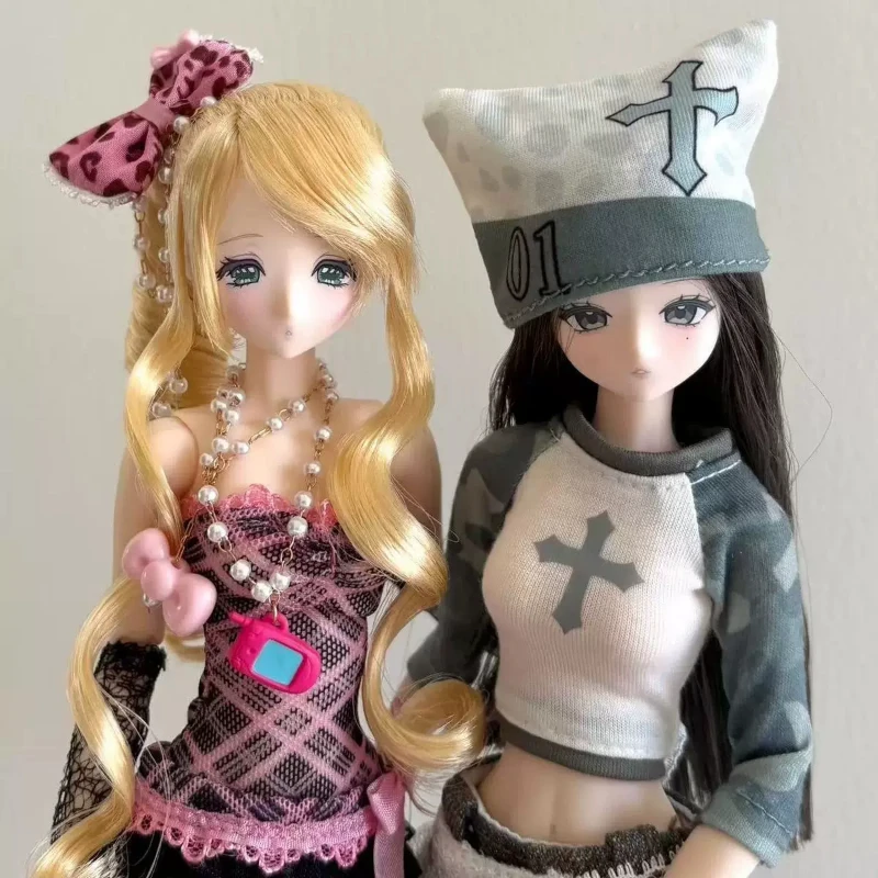 New Arrival  Mixed Angel Blind Box Special Six Hair Transplant Mjd Cute Joint Mobile Doll Bjd Handmade Birthday Gift In Stock