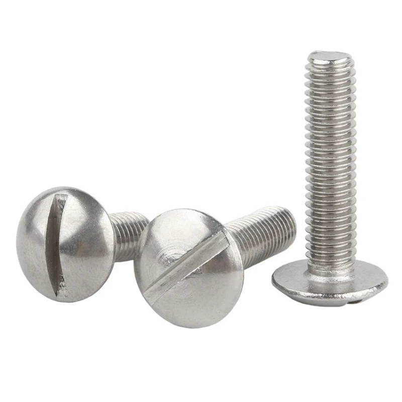 304 roestvrij staal grote extra maat gleufschroef met ronde kop M2 M2.5 M3 M4 M5 M6 M8 Oversize Super Big Truss Bolt