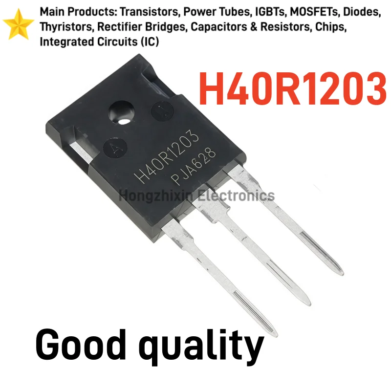 10PCS New H40R1203 TO-247 IGBT Power Transistor 1200V 40A Induction Cooker Switch Tube In Stock