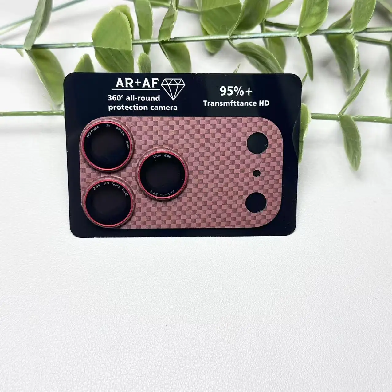 درع معدني عدسة الكاميرا حامي غطاء زجاجي لابل آيفون 17 برو ماكس 17 الهواء كيفلر ألياف الكربون الأصلي عدسة الهاتف