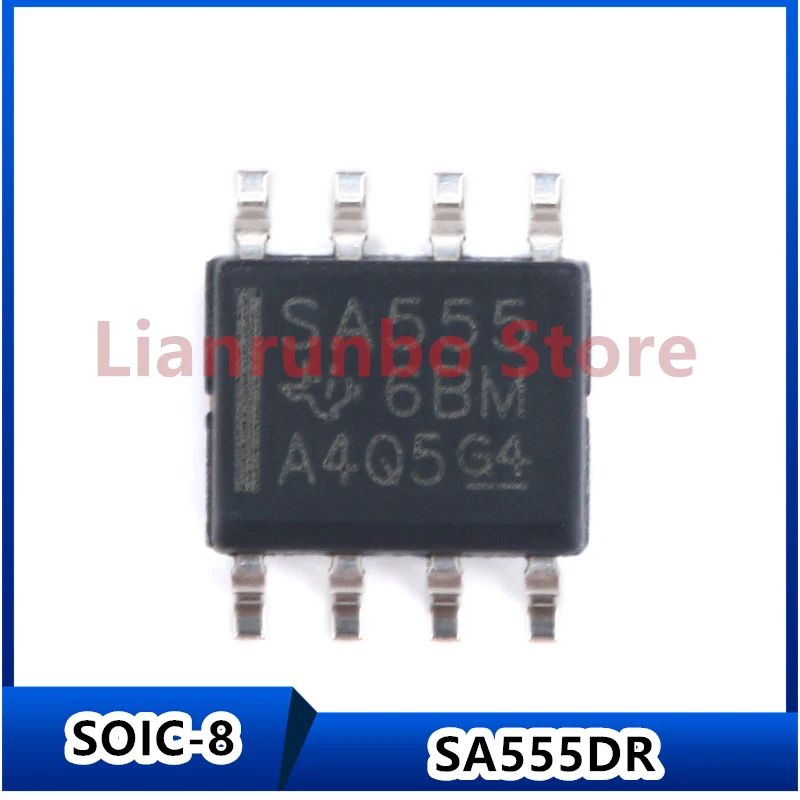 10/PCS New original SMD SA555DR SOIC-8 chip timer/oscillator (single channel) chip