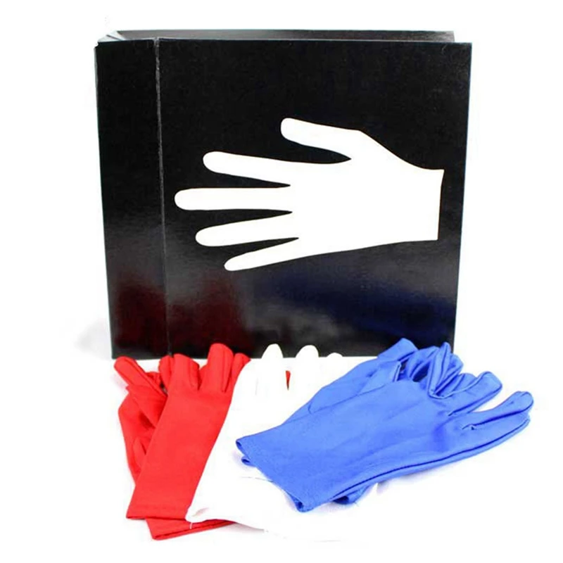 Gloves Color Be Changed Magic Tricks Stage Magic Trick Pocket Version Gimmick For Magician Professional