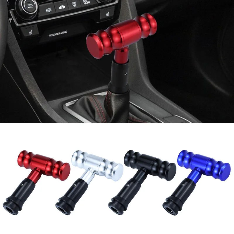 

Car Long Gear Shift Knob Aluminum Alloy Extended Long Manual Transmission Gear Stick Lever Shifter Knob AT MT