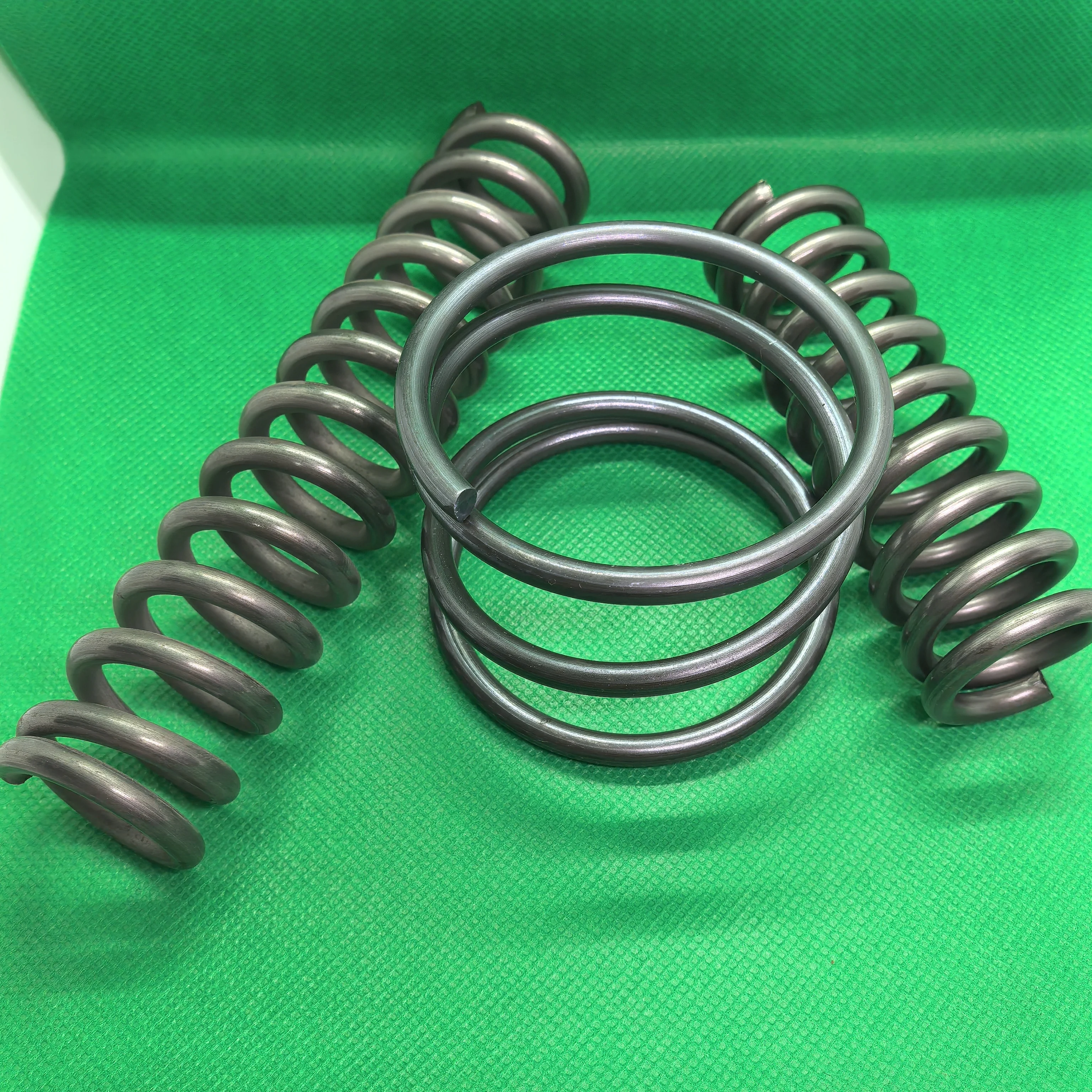 65Mn Diameter Kawat 5.0Mm Kumparan Silinder Pegas Kompresi Pegas Kembali Kumparan Baja Pegas Terkompresi Melepaskan Tekanan