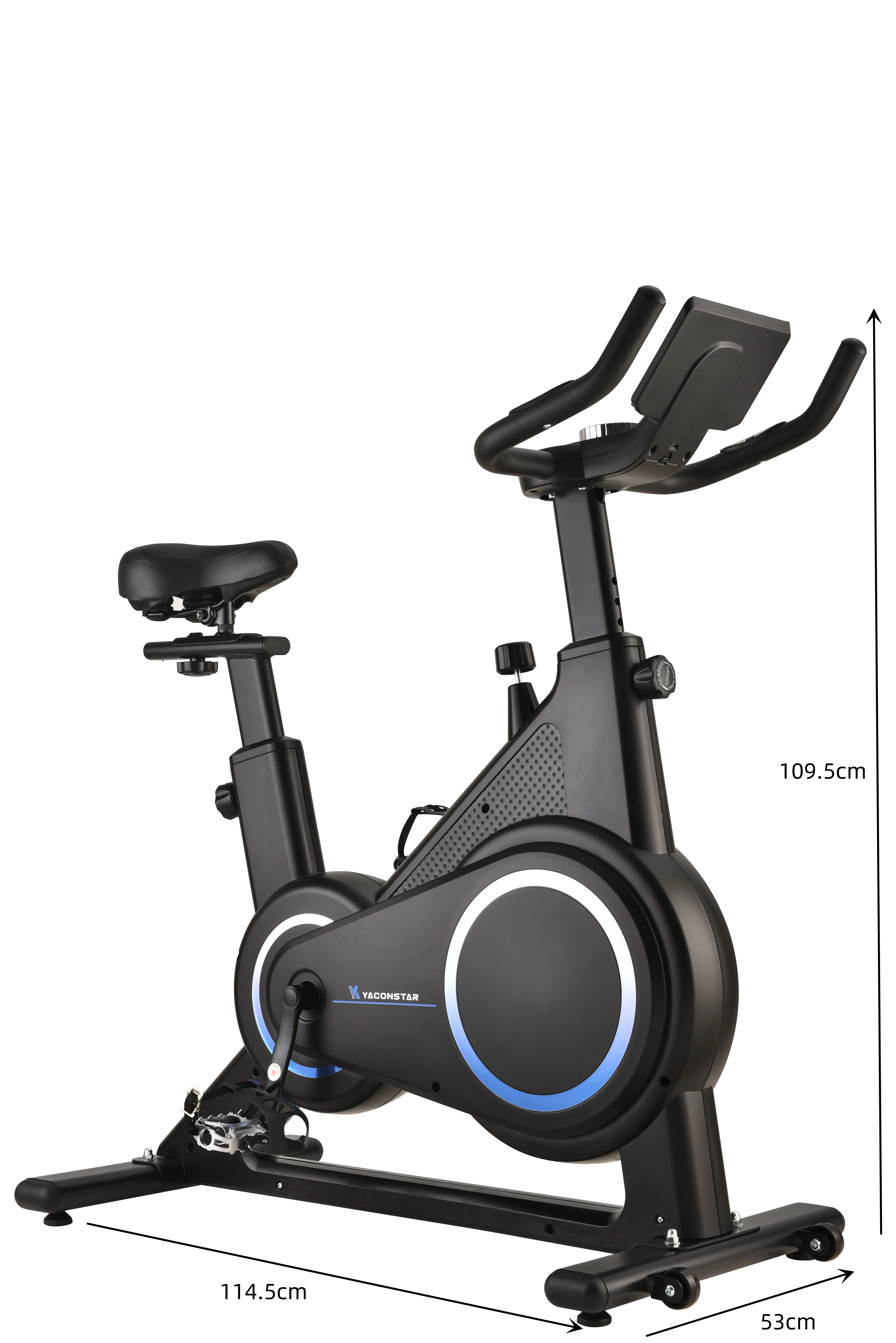 Factory High Quality Indoor Exercise Bike Light Weight Portable Exercise Bike For Daily Fitness