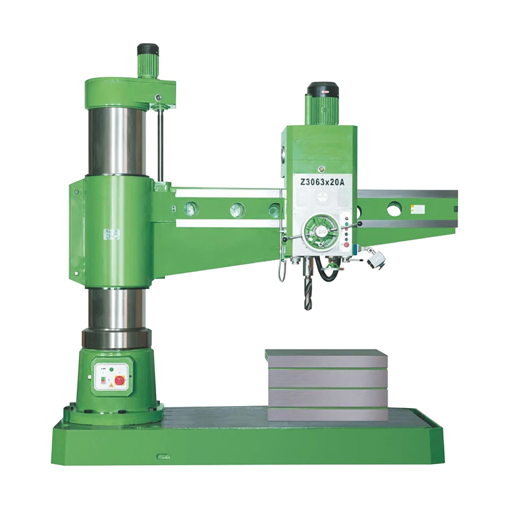 heavy duty pillar radial drilling machine vertical taladro pedestal