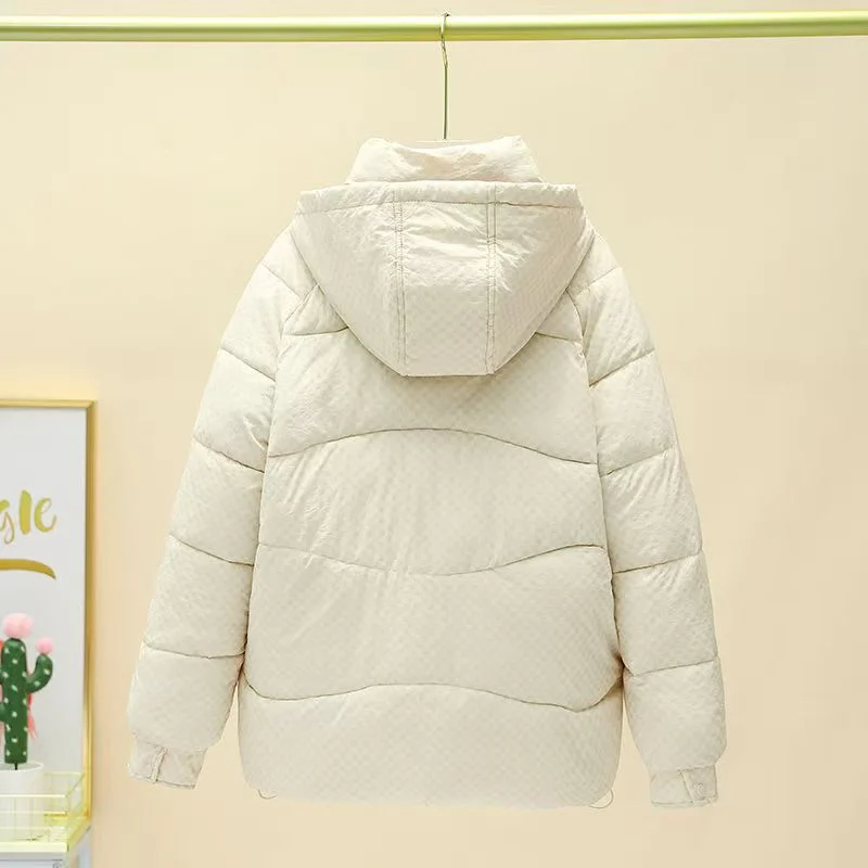 The Short Down Cotton-padded Coat Autumn Winter Women's Clothing 2024 New Fashion Cold-proof Cotton-padded Coat Short Joker Coat