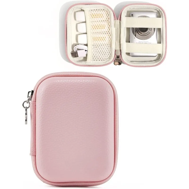 1PCS Portable Camera Case Shockproof Mini PU Leather Waterproof Holder for Camera Accessories Carrying Bag
