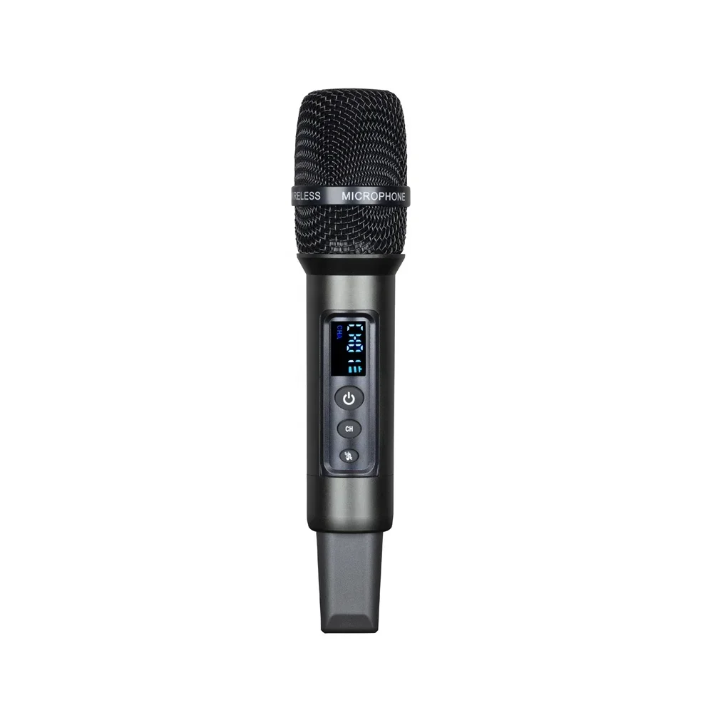 

Professional High Quality Anti Howling UHF Karaoke BT Wireless Microphone S Hure System With Optical For Smart TV