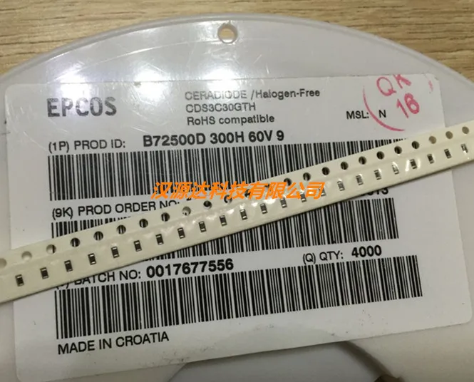 

100pcs/lot B72500T0140K060 22V 30A 0603 chips Electronic new