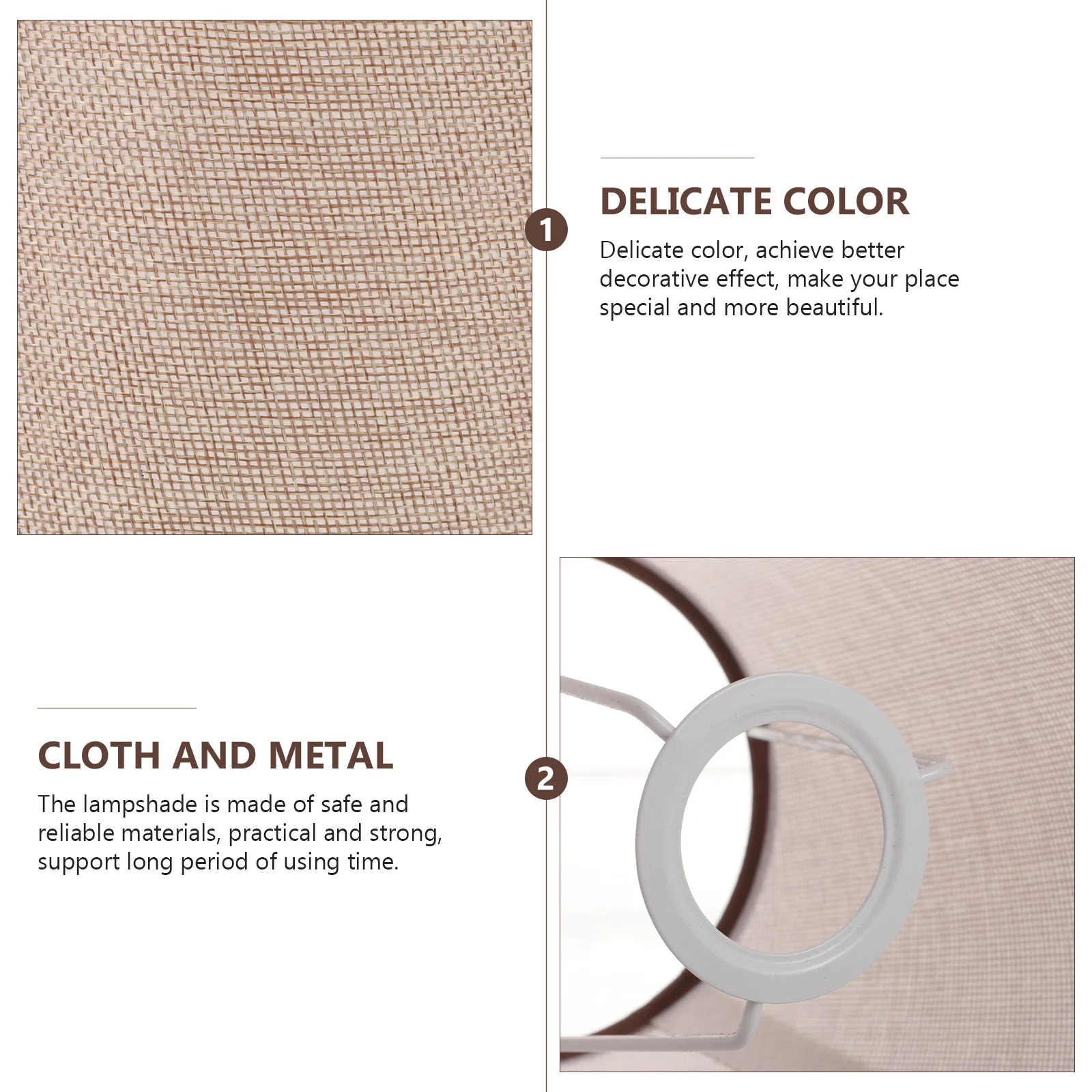 

Fabric Lampshade Replacement Small Drum Style Light Cover For Bedroom Living Room Ceiling Floor Desk Lamp Shades