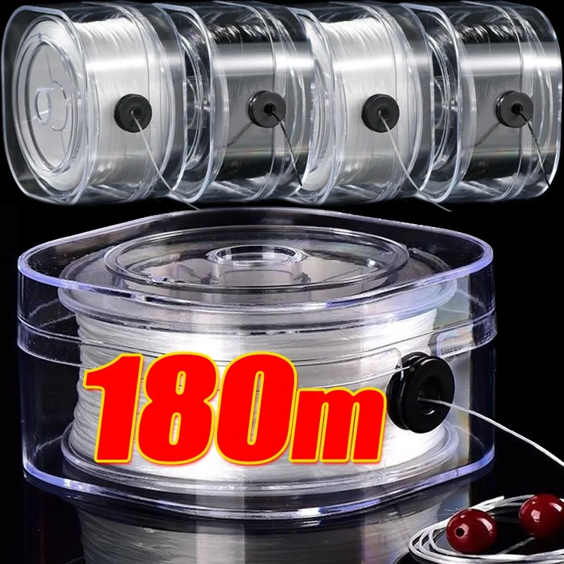 

2pcs Strong Elastic Crystal Beading Cord 0.8mm for Bracelets Stretch Thread String Necklace DIY Jewelry Making Cords Line 180m