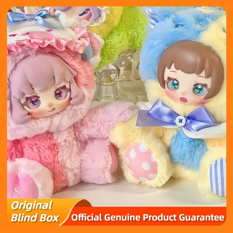 Nyzaii スリーピングガーデンシリーズ ブラインドボックス ラブリービニールぬいぐるみフィギュア人形 トレンディな装飾玩具 ホームデコレーション人形 女の子へのギフト