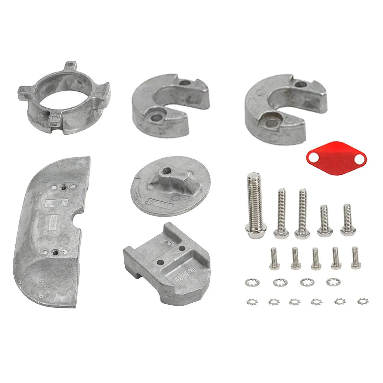 for marine Aluminium Anode Kit Lasting 888756Q01,888756Q03 for Mercruiser One Generation 2 Sterndrives 1991 to present