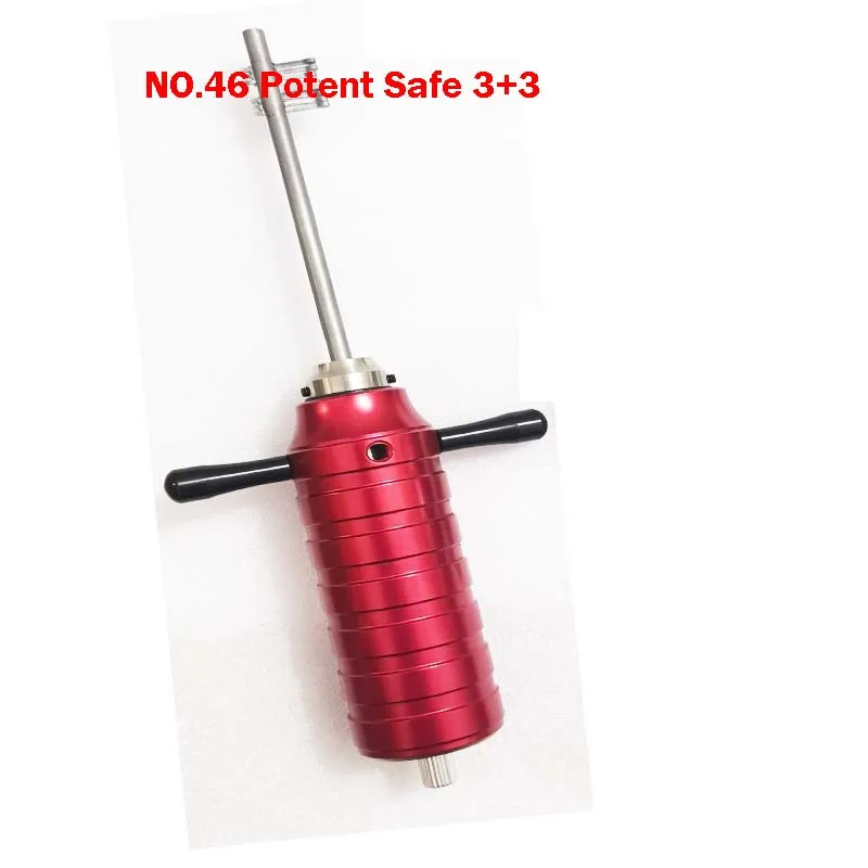 هاوشي مفتاح سحري # 46 آمن قوي 3+3 لـ Double Bit s Yiwu Haoshi Decoder Pick Set Smith Supplies