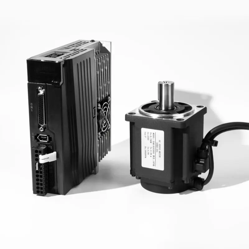 

Encoder 750-1000W Servo Motor Set Light Gray High Speed / Efficiency Servo Motor Kit With Lead Wire Model for Dc Motors