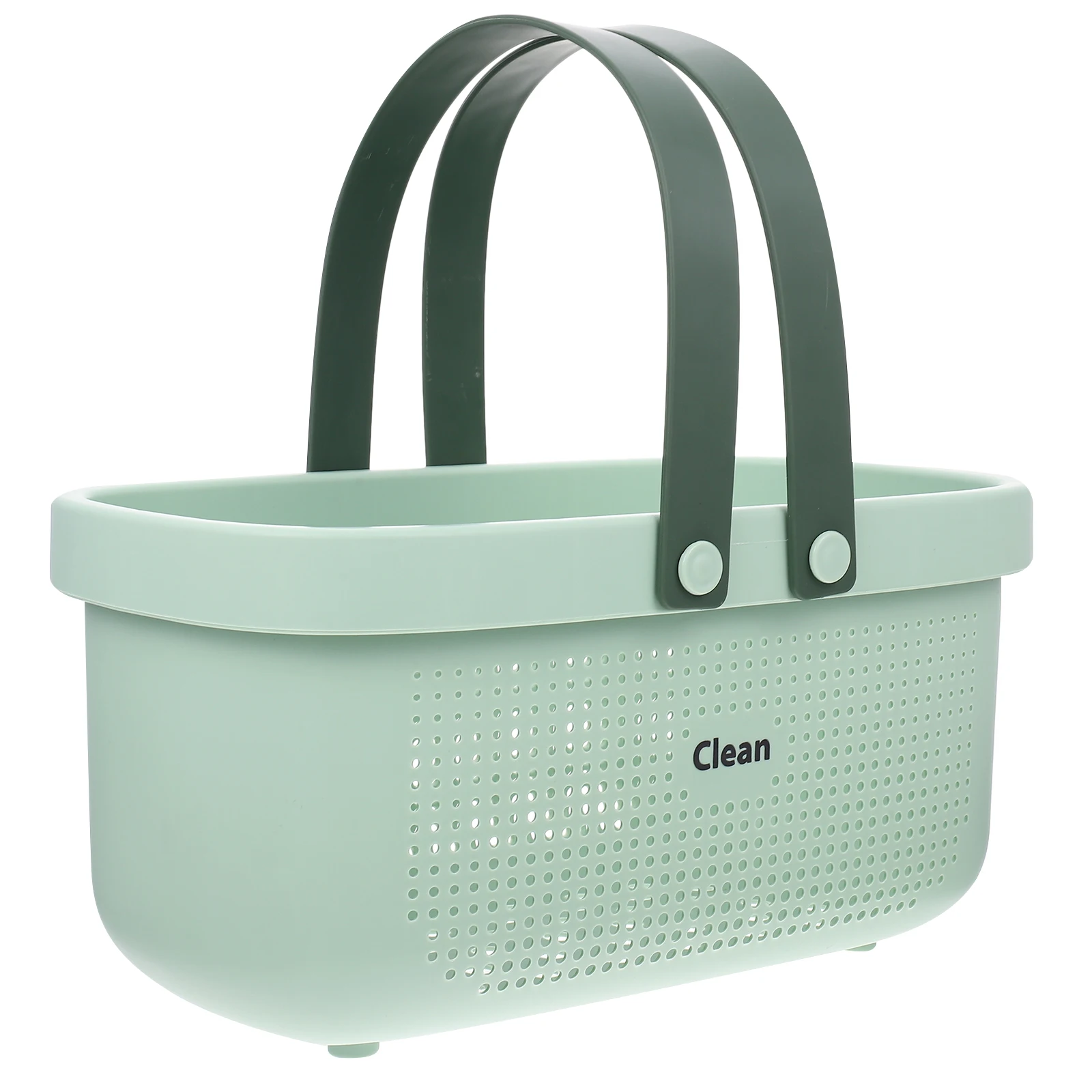 

Portable Shower Hollow Design Storage ganizer for Bathroom Cosmetics Toothbrushes Toiletries Creams Bath Accessories PP Material