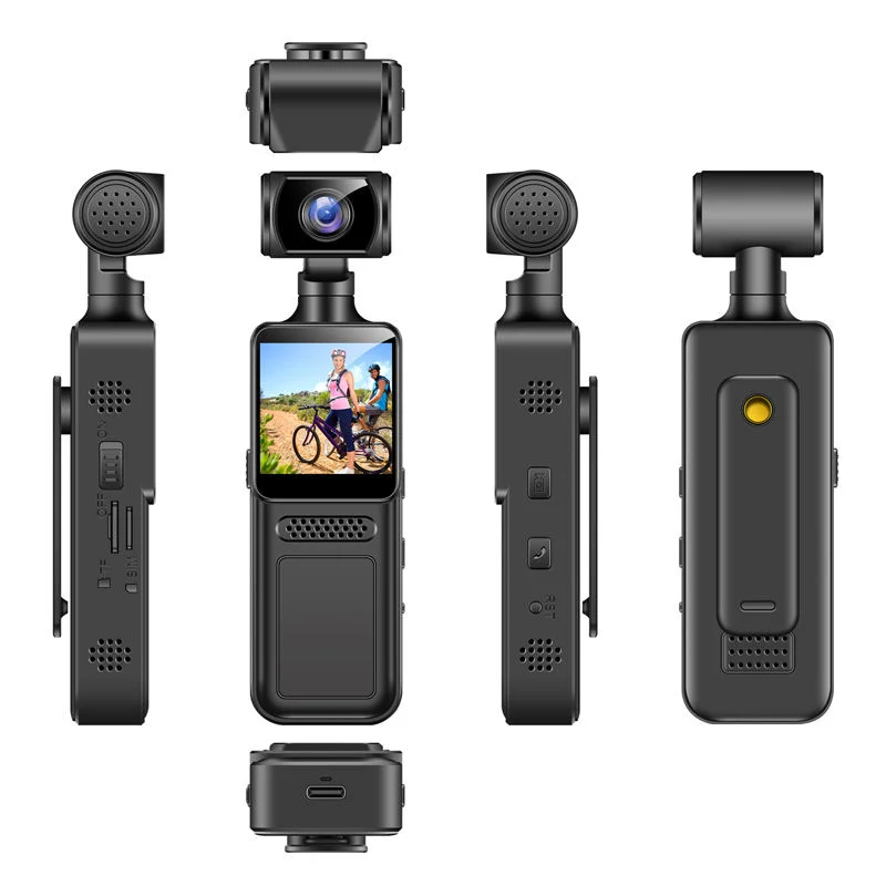 AliExpress LEEDOAR 4k Hd Action Camera Motion Detection Anti-shake Mini Wifi Camera 180 Degree Rotating Cam Helmet Travel Bicycle Driver Recorder