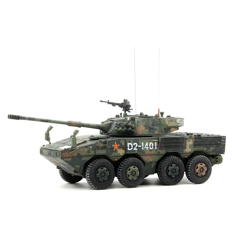 1:72 Scale Chinese Type 11 Wheeled Assault ZTL11 Finished Model