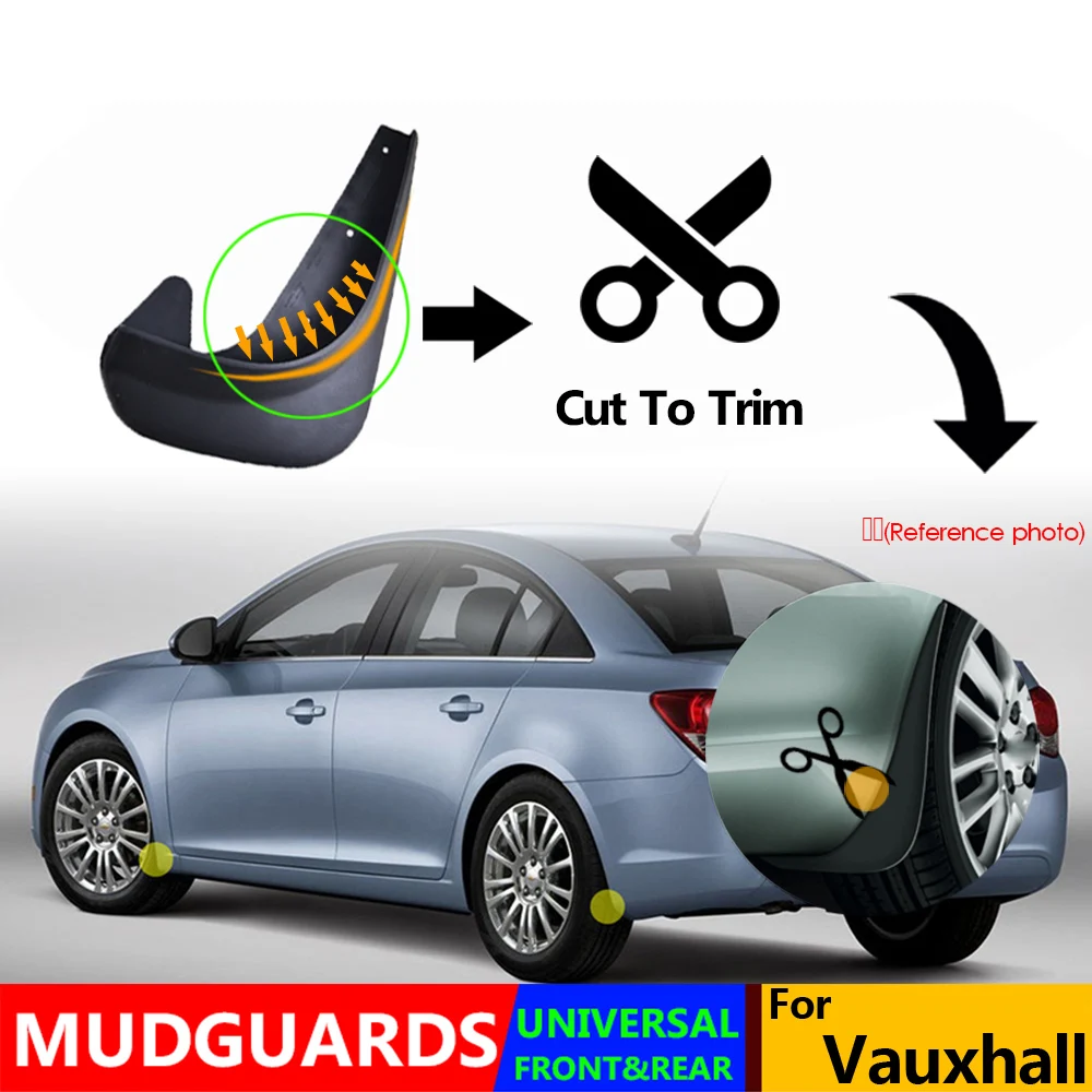 Mud Flaps For Vauxhall Opel Adam Astra Corsa Antara Insignia Vectra Zafira Mudflaps Splash Guards Mudguards Fender Front Rear