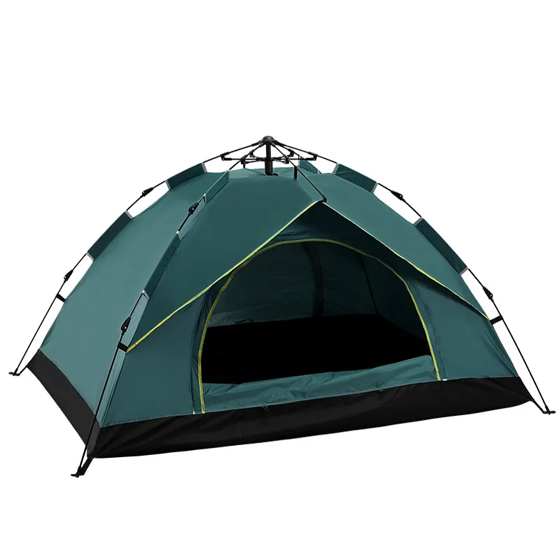 

Camping tent outdoor travel camping family tent camping automatic waterproof canvas