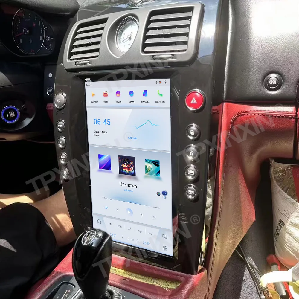 13.9 For Maserati Quattroporte 2008~2012 Android Car Radio Stereo Automotive Multimedia Player GPS Navigation Carplay Head Unit