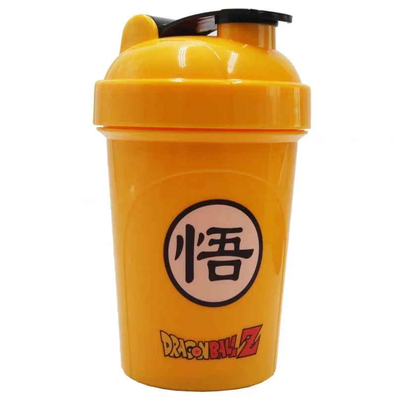 New Dragon Ball Sports Fitness Drinking Cup Bottle Anime Portable Whey Protein Powder Box Milkshake Mixing Cup Outdoor Container