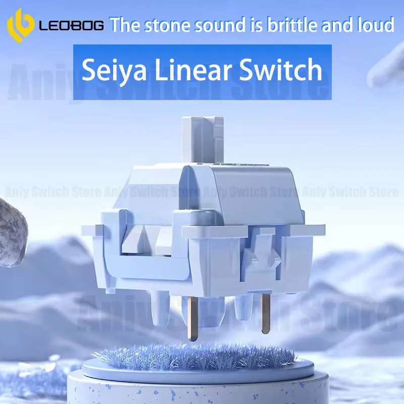 Leobog Seiya Switch 32g Linear Pre-Lubed 5 Pins POM 55g HotSwap