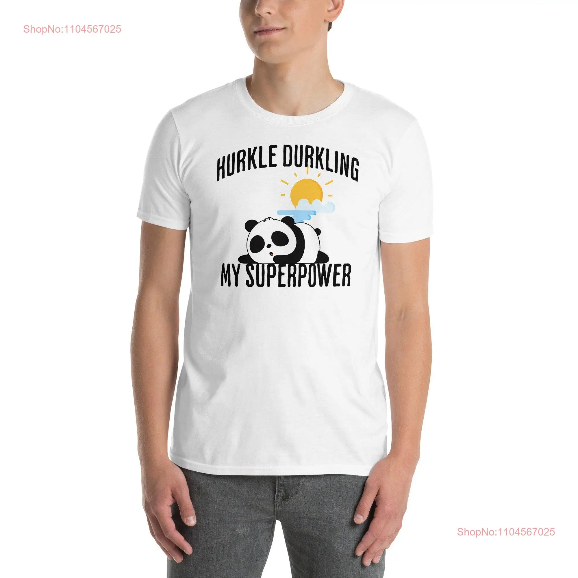 

Футболка унисекс Hurkle Durkling My Superpower Fun Scottish Slang Stay In Bed and Durkle be lazy вместо состояния