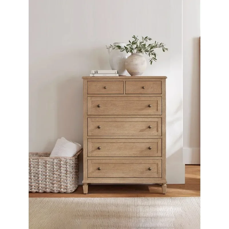 retro wood storage cabinet with Drawer log color locker capaciousness bedside cabinet for bedroom Household furniture