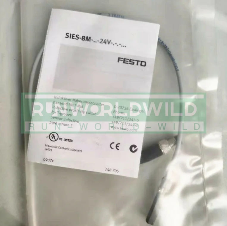 

1PC NEW for FESTO proximity switch SIES-8M-PO-24V-K-0,3-M8D 551392