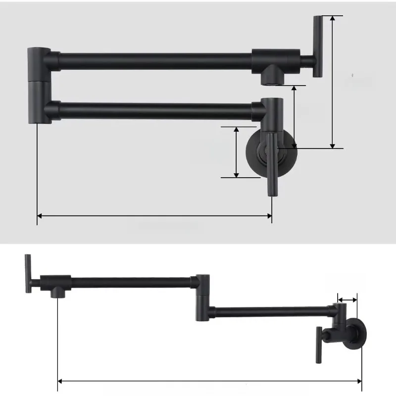 

Single Cold Water Folding Vegetable Basin Faucet, Kitchen Extended 360 Degree Rotating Vegetable Washing Faucet