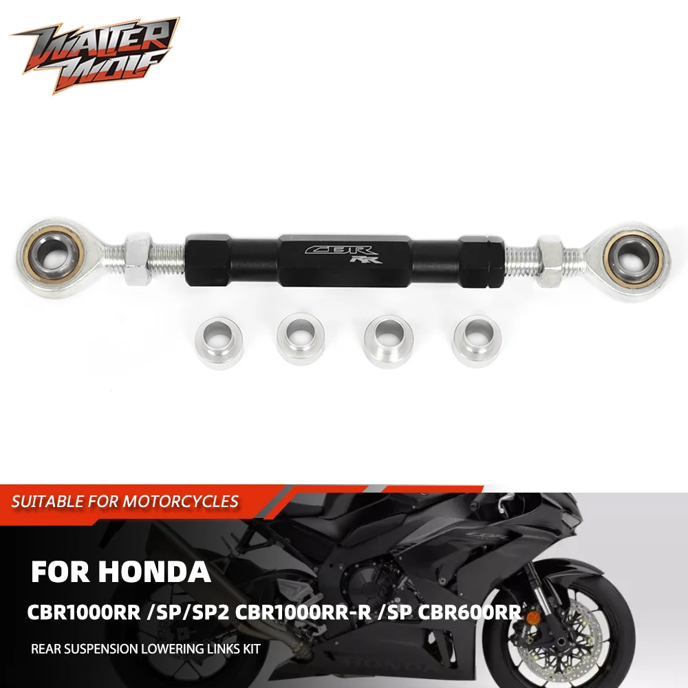 

Комплект рычагов занижения задней подвески для мотоциклов Honda CBR1000RR /SP/SP2, CBR1000RR-R /SP, CBR600RR, регулируемый рычаг амортизатора CBR