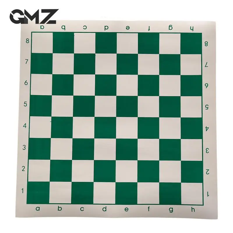 Soft PU Rollable Chess Board Portable Leather Durable Chessboard International Foldable Chess Board Games Or 32pcs  Chess Pieces