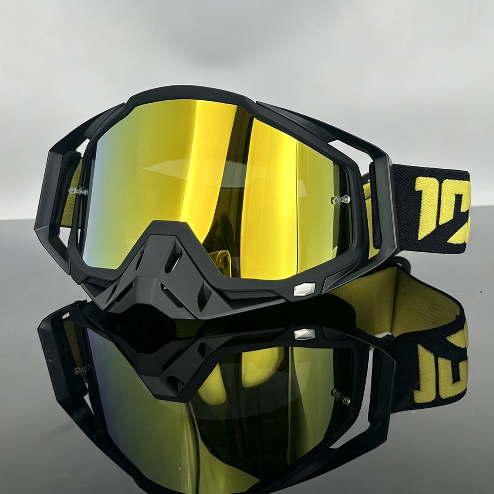Neue Herren-Motocross-Brille, Motorradbrille, Enduro, Antibeschlag, Radsport, Moto, Dirt Bike, MX, MTB, Sonnenbrille, HD-Spiegelglas