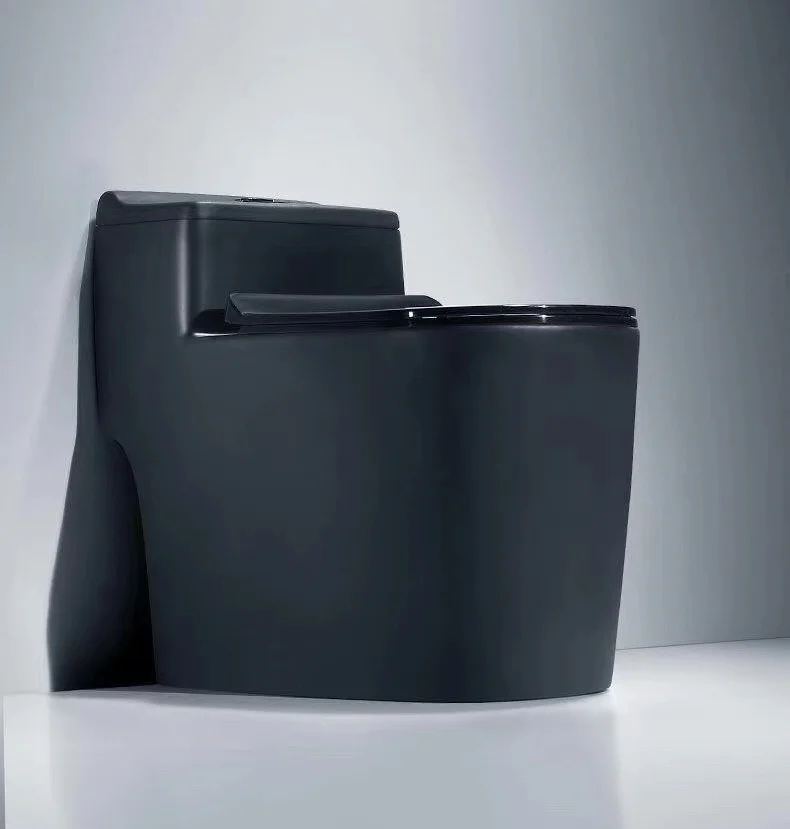 Toilet,Modern Bathroom Products Matte Black Toilet Ceramic One Piece Toilet - view 2