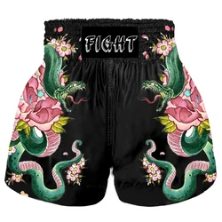 Men's and women's Boxing Sanda Sports Fighting Shorts MMA custom adult Running training suit Speed dry Fighting shorts