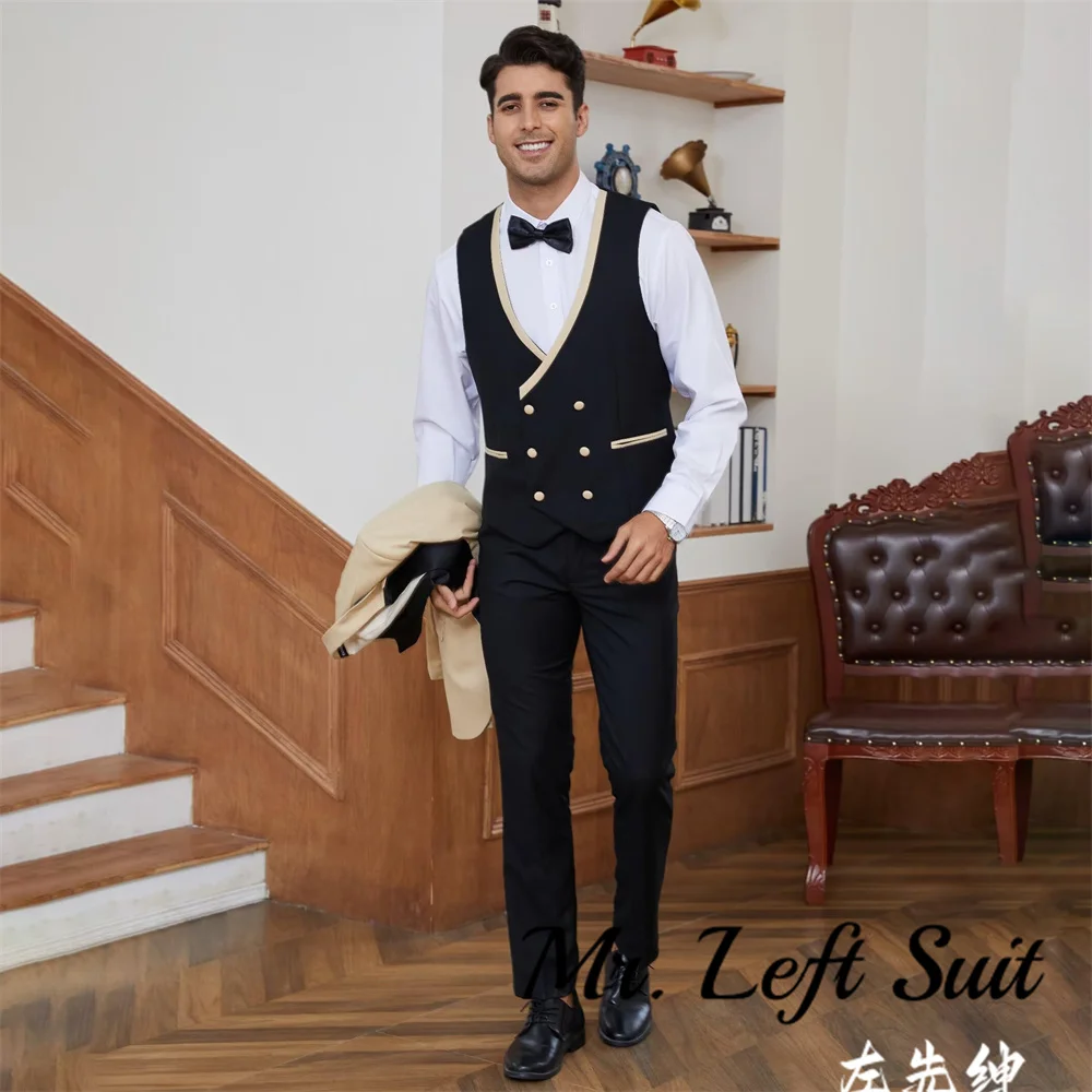 Tuxedo for Men 3 Piece Suit Slim Fit Tuxedo Suit Set Wedding Prom Suits Mens Fashion Formal Suits