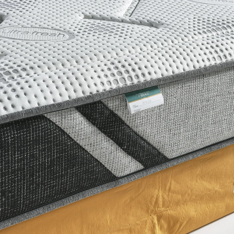 Manufacturer wholesale popular five-star hotel mattress 14-inch sleep memory foam integral spring mixed mattress