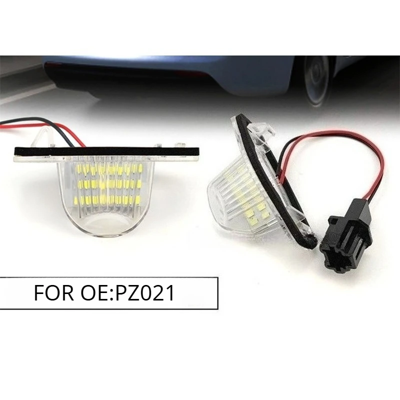 

12 В для Honda JAZZ Odyssey Stream Insight Logo Crosstour CR-V FR-V HR-V Civic Element светодиодный светильник номерного знака в сборе