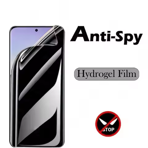 Privacy Hydrogel Film Screen Protector For Tecno Spark 20 Pro Pop 8 Spark 20C Spark 20 Pova 5 Pro Pova Neo 3 Pova 5 Camon 20 Pro