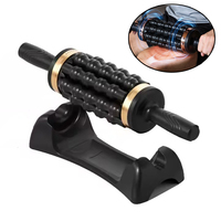 Rechargeable Cordless Roller Body Massage Vibrators 360 Cellulite Rolling Percussive Therapy Massager Powered Muscle Massagers 
