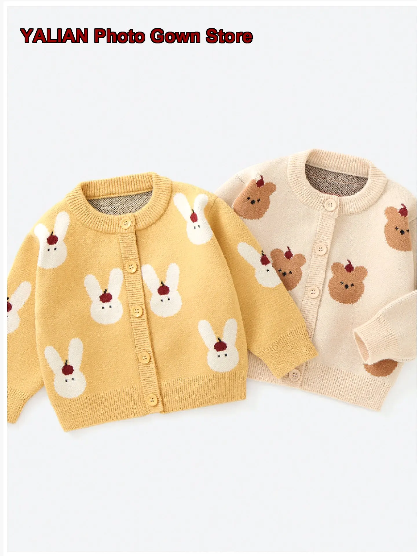 Baby Boy Jacket Kids Casual Outwear Boys Girls Knit Top Spring Autumn