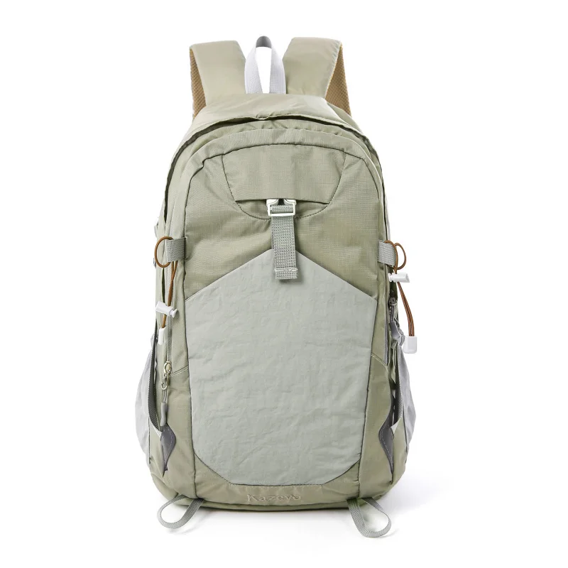 Lightweight large-capacity women's backpack, multifunctional camping bag, outdoor hiking and mountaineering bag, commuter travel